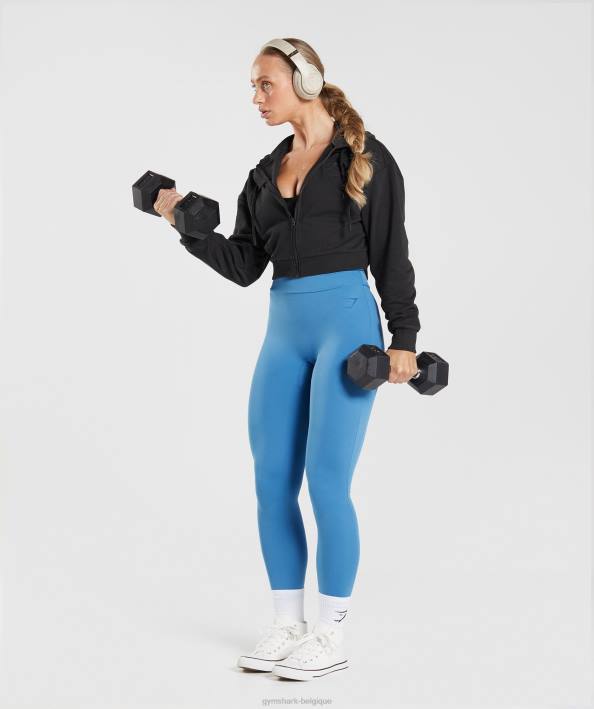 Gymshark gs power legging original bleu côtier 442V246 femmes [442V246