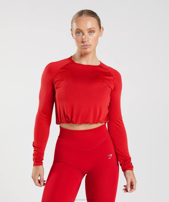 Pull Femme Gymshark Breeze Noir - Capuche, Manches Longues - Taille S - NEUF étiqueté